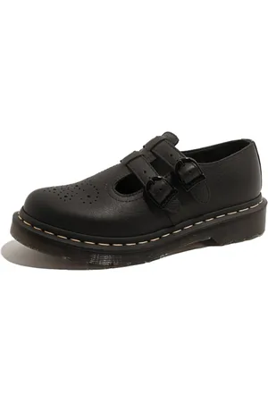 Dr. Martens Schoenen, Dames, Zwart, 37 EU, Leer, Mary Jane Flats