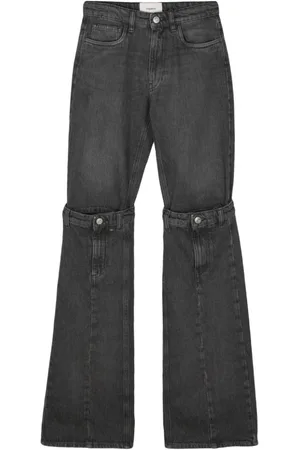 COPERNI Jeans, Dames, Zwart, S, Denim, Wijde Jeans