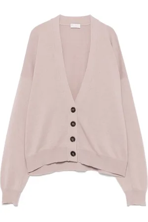 Brunello Cucinelli Truien, Dames, Roze, L, Gebreid vest