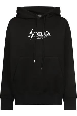 Stella McCartney Sweatshirts & Hoodies, Dames, Zwart, XS, Katoen, Stijlvolle sweater met unieke print