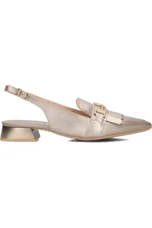 Hispanitas Schoenen, Dames, Grijs, 36 EU, Leer, Damespumps