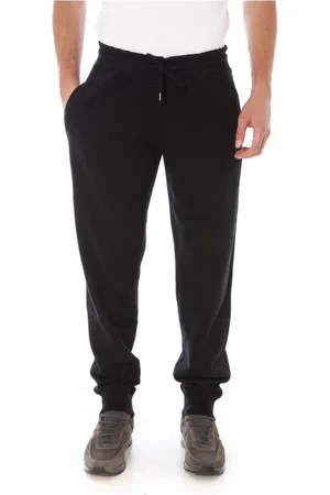 Emporio Armani Broeken, Heren, Zwart, M, Katoen, Sport