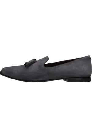 LIDFORT Schoenen, Heren, Grijs, 44 1/2 EU, Suède, Platte schoenen Grijs