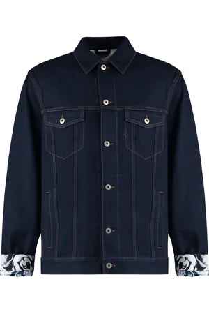 Burberry Jassen, Heren, Blauw, M, Denim, Denim Jas