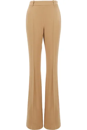 ERMANNO SCERVINO Broeken, Dames, Bruin, M, Wijde broek