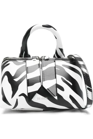 The Attico Tassen, Dames, Zwart, ONE Size, Katoen, Friday Mini Bag