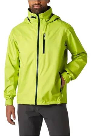 Helly Hansen Jassen, Heren, Groen, XL, Cyber Lime Crew Jack