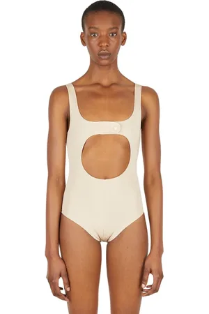 Courrèges Tops, Dames, , M, Circle Button Bodysuit