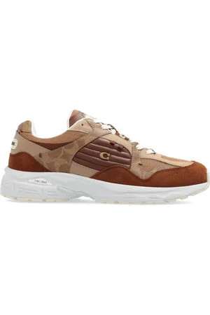 Coach Schoenen, Heren, Bruin, 43 1/2 EU, Suède, C301 Sneakers