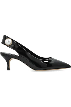 Casadei Schoenen, Dames, Zwart, 37 EU, Leer, Tiffa Pumps