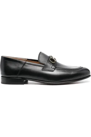 Salvatore Ferragamo Schoenen, Dames, Zwart, 35 EU, Leer, Zwarte Mocassins