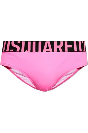 Dsquared2 Badkleding, Heren, Roze, XL, Swim Briefs