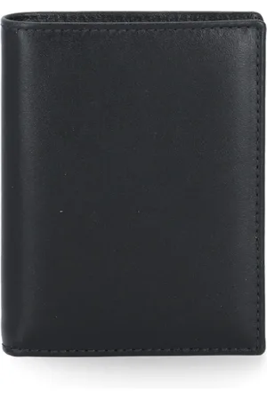 Comme des Garçons Accessoires, unisex, Zwart, ONE Size, Leer, Wallet Classic Print
