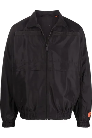 Heron Preston Jassen, Heren, Zwart, S, Polyester, Casual Jacket met X-Ray Logo