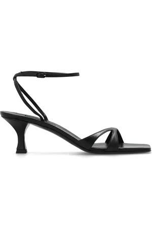 Casadei Schoenen, Dames, Zwart, 37 EU, Leer, Blade Minorca Muiltjes