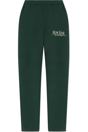 Sporty & Rich Broeken, unisex, Groen, M, Katoen, NY 94 Sweatpant