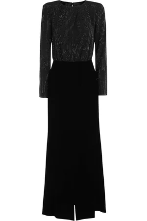 Emporio Armani Kleedjes, Dames, Zwart, S, Elegante Zwarte Jurk voor Vrouwen