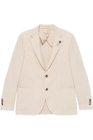 LARDINI Jassen, Heren, , 3Xl, Wol, Luxe Jas van Wol en Kasjmier