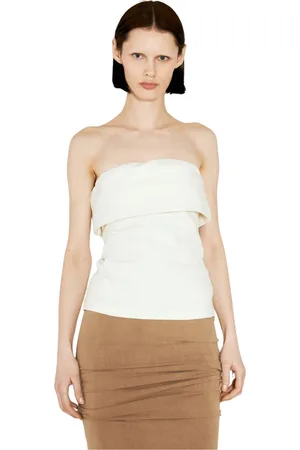 Entire Studios Tops, Dames, Wit, M, Katoen, Lap Tube Top