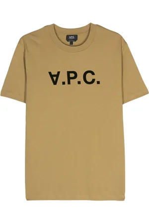 A.P.C. Tops, Heren, , XL, Katoen, Standard Grand T-Shirt