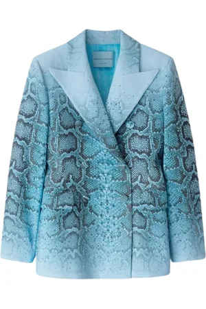 ERMANNO SCERVINO Jassen, Dames, Blauw, L, Blazer