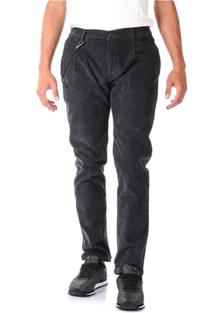 D.A. Daniele Alessandrini Jeans, Heren, Grijs, 2Xs, Katoen, Jeans