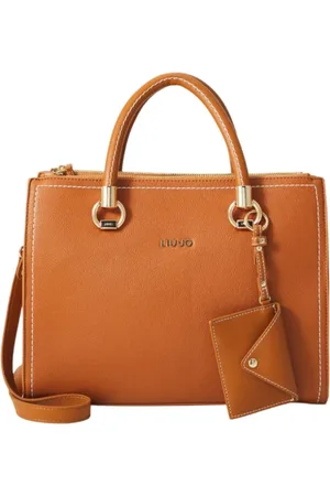 Liu Jo Tassen, Dames, Bruin, ONE Size, Leer, Fashion Handbag Manh