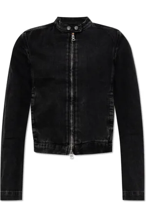 Diesel Jassen, Dames, Zwart, M, Katoen, Jacket De-Mornin