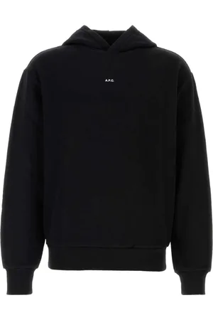 A.P.C. Sweatshirts & Hoodies, Heren, Zwart, M, Katoen, Katoenen sweatshirt