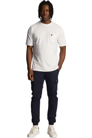 Lyle & Scott Broeken, Heren, Blauw, W36 L30, Upton Park Cargo Broek