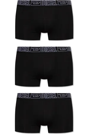 Diesel Ondergoed, Heren, Zwart, XS, Katoen, Driepack boxershorts