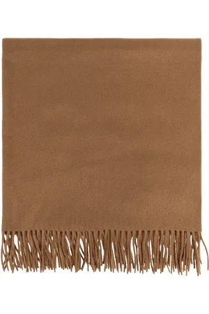 Max Mara Accessoires, Dames, Bruin, ONE Size, Kasjmier, Cashmere Sjaal Baci