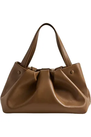 THEMOIRÈ Tassen, Dames, Bruin, ONE Size, Athena Vegan Fabric Caramel