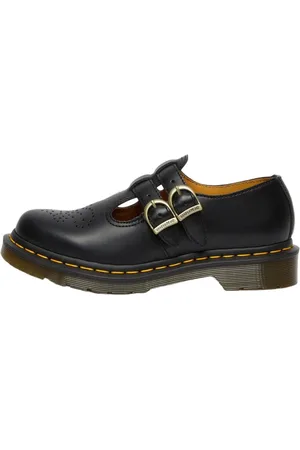 Dr. Martens Schoenen, Dames, Zwart, 36 EU, Leer, Loafers met versierde neus