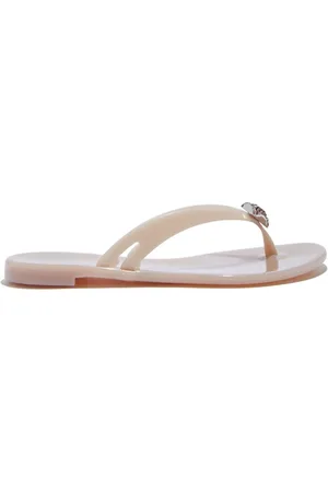 Casadei Schoenen, Dames, , 39 EU, Jelly Jeweled PVC Slippers