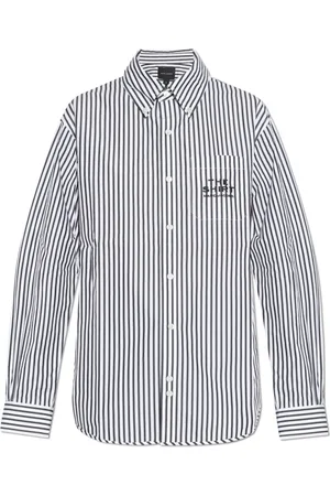 Marc Jacobs Blouses & Shirts, Dames, Wit, XS, Katoen, Gestreepte Blouse