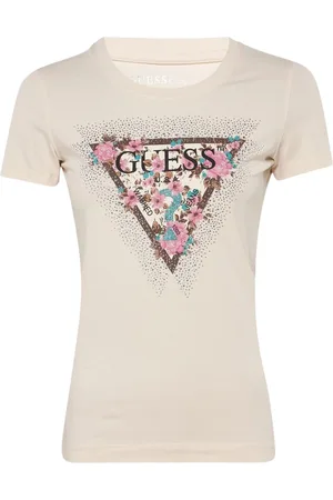 Guess Tops, Dames, , XS, Katoen, Logo T-Shirt