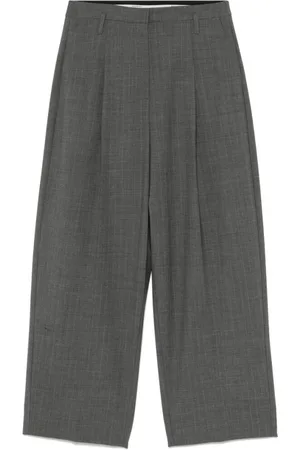 Herskind Broeken, Dames, Grijs, S, Wijde broek