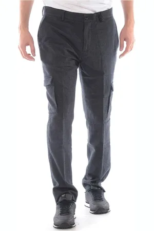 D.A. Daniele Alessandrini Broeken, Heren, Grijs, M, Katoen, Jeans