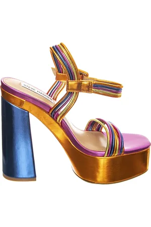 Steve Madden Schoenen, Dames, Blauw, 40 EU, Sandalen met hoge hakken