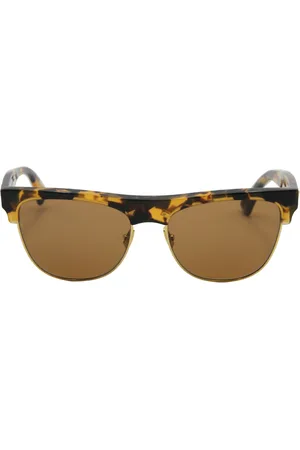 Bottega Veneta Accessoires, Dames, Veelkleurig, ONE Size, Vierkante zonnebril