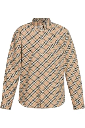 Burberry Overhemden, Heren, , XL, Katoen, Geruit Overhemd