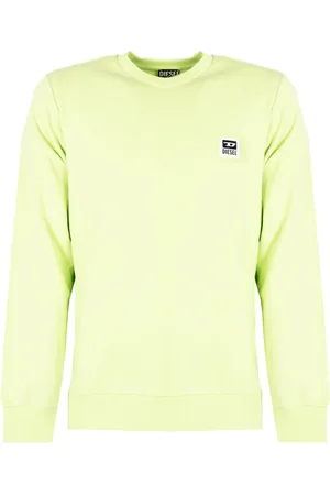 Diesel Sweatshirts & Hoodies, Heren, Groen, S, Sweatshirt