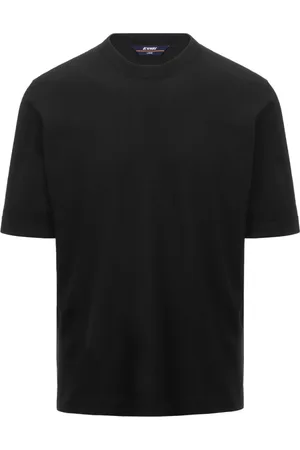 K-Way Tops, Heren, Zwart, L, Katoen, Basic Logo Sweatshirt