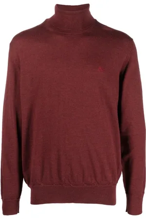 Etro Truien, Heren, Rood, S, Stijlvolle coltruien voor een modieuze look