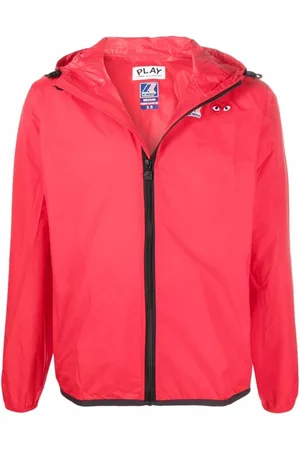Comme des Garçons Jassen, Heren, Rood, L, Nylon, 2 Giacca