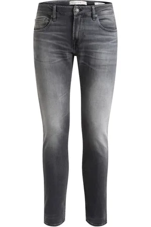 Guess Jeans, Heren, Zwart, W29, Katoen, Miami Grigio Skinny Jeans