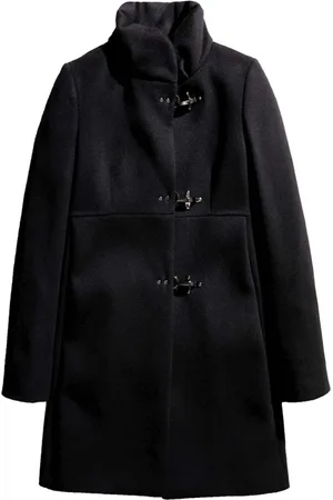 FAY Mantels, Dames, Zwart, L, Katoen, Virginia Coat