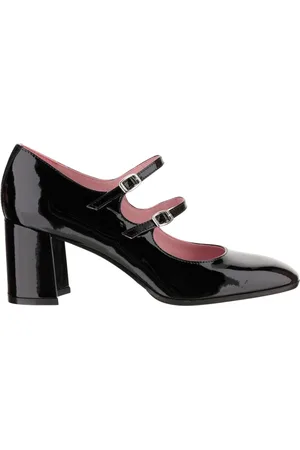 Carel Schoenen, Dames, Zwart, 38 EU, Leer, Alice 2858 Zwarte Pumps