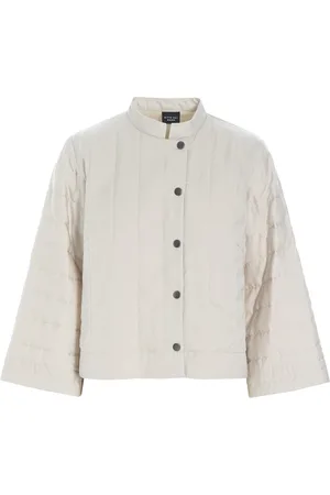 Bitte Kai Rand Jassen, Dames, , XS, Polyester, Oosters geïnspireerd gewatteerd ivoorkleurig jasje